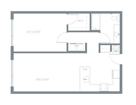 1 Chestnut St. Studio-2 Beds Apartment for Rent - Photo Gallery 15